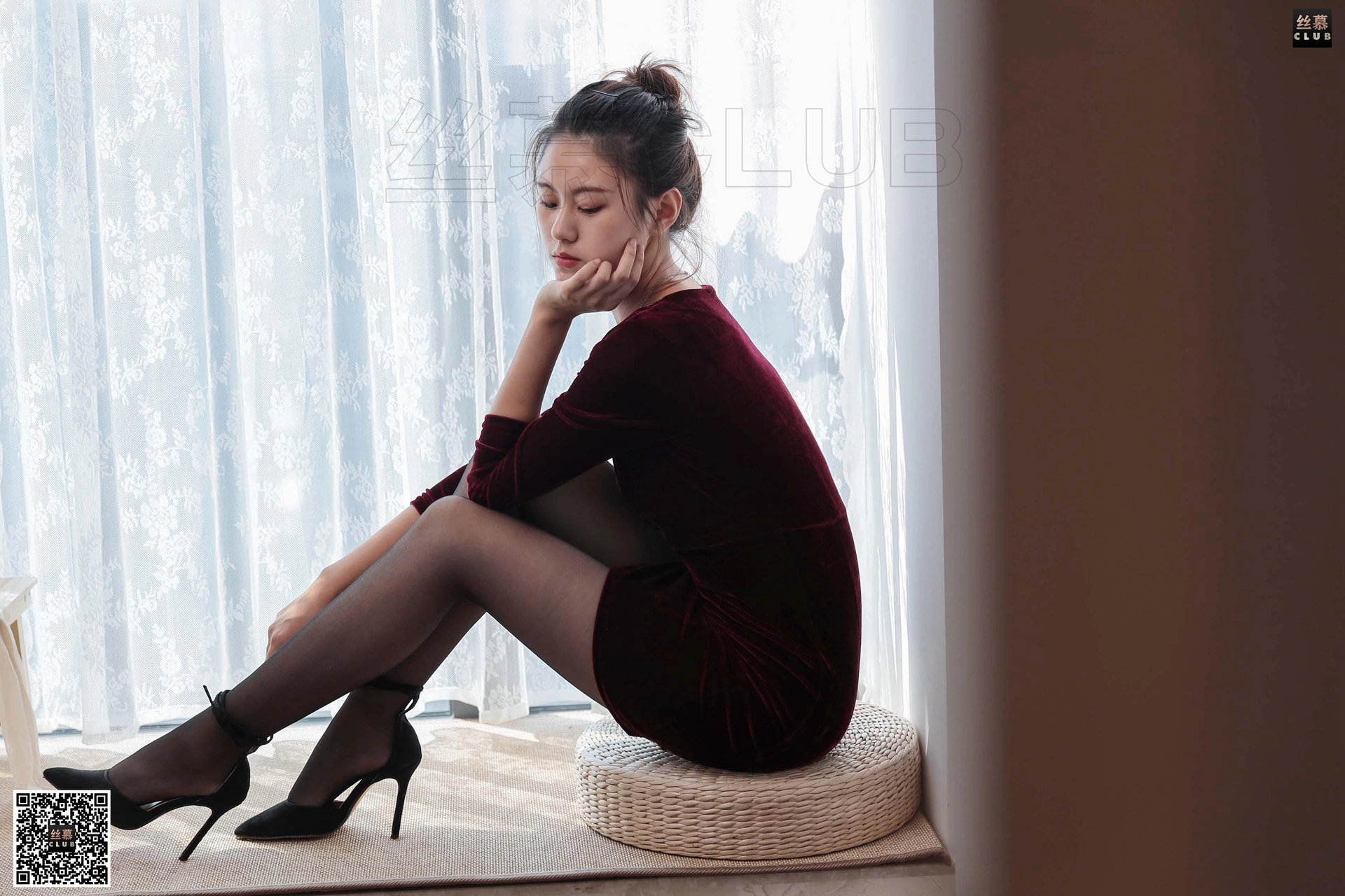 丝慕写真 - SM056 天天一元 欣妹《宅女柔情》 1
